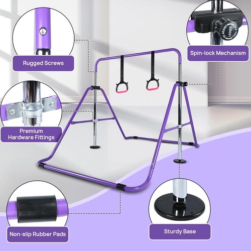 Folding kids gymnastics bar - kids,
